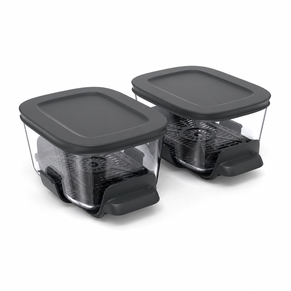 4-QT Glass Air Fryer Container 2-Pack