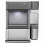 Carbon black nugget ice maker front