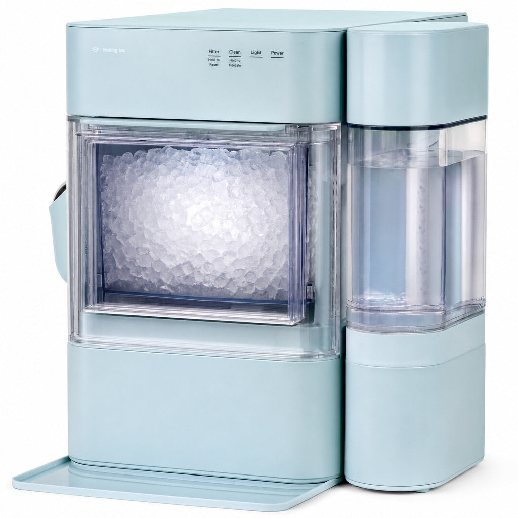 Aqua nugget ice maker angled