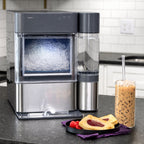 Carbon black nugget ice maker lifestyle