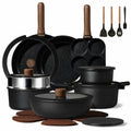 Forest detachable nonstick cookware set — 26 pcs