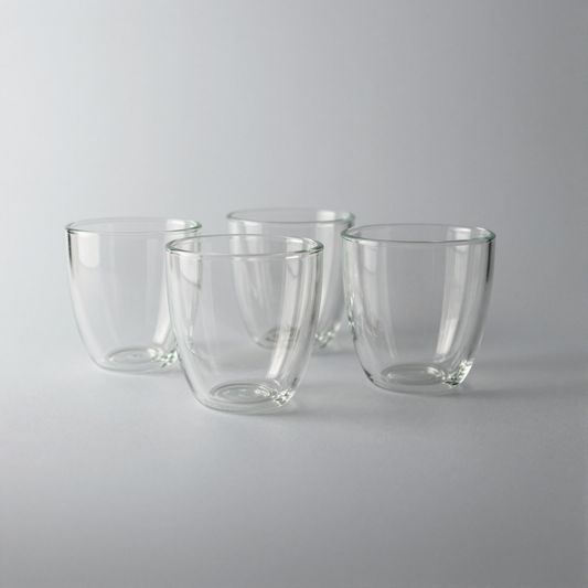 Double-Wall Espresso Cups Set of 4