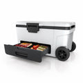 65qt Wheeled Cooler with Dry Zone