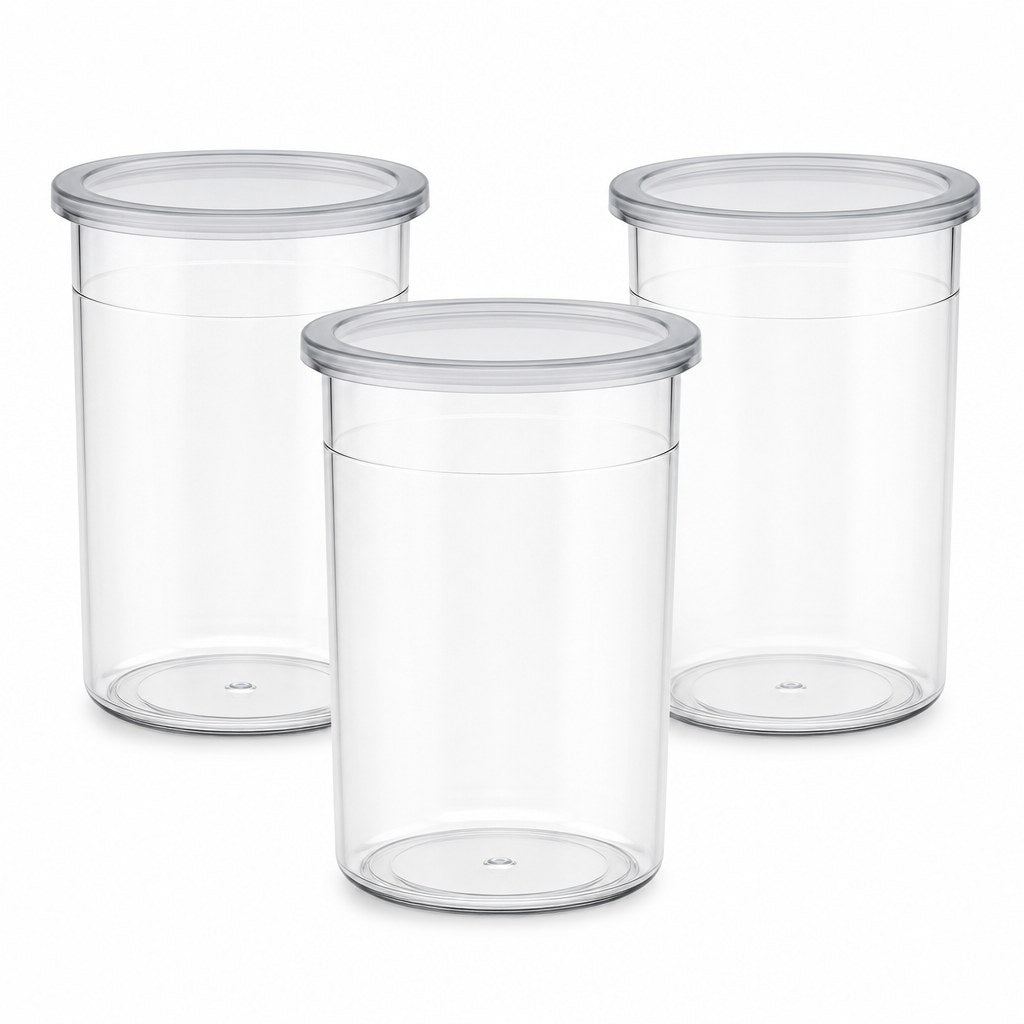XL Ice Cream Pints & Lids (2-Pack)